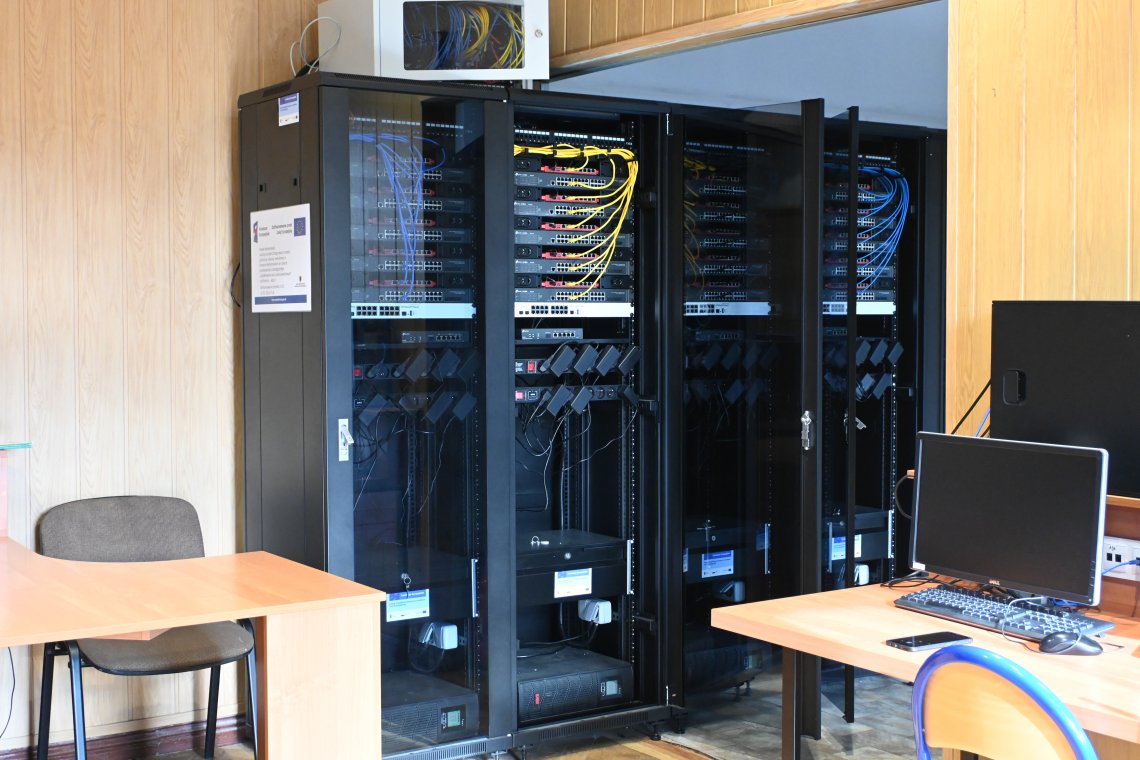 Nowoczesna pracownia sieci teleinformatycznych w Powiatowym Zespole Szkół nr 2 im. Bohaterskiej Załogi ORP „Orzeł” w Wejherowie