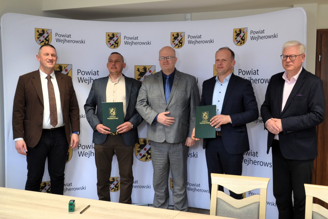 Przebudowa drogi powiatowej w gminie Linia