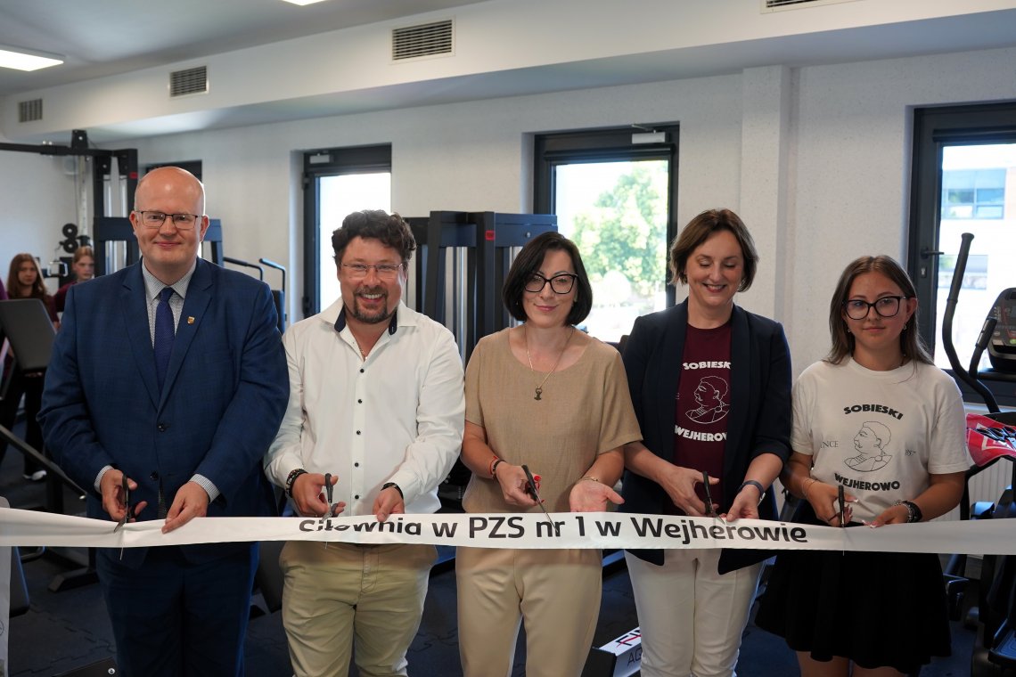 Zakończenie III etapu rewitalizacji w Powiatowym Zespole Szkół nr 1 w Wejherowie