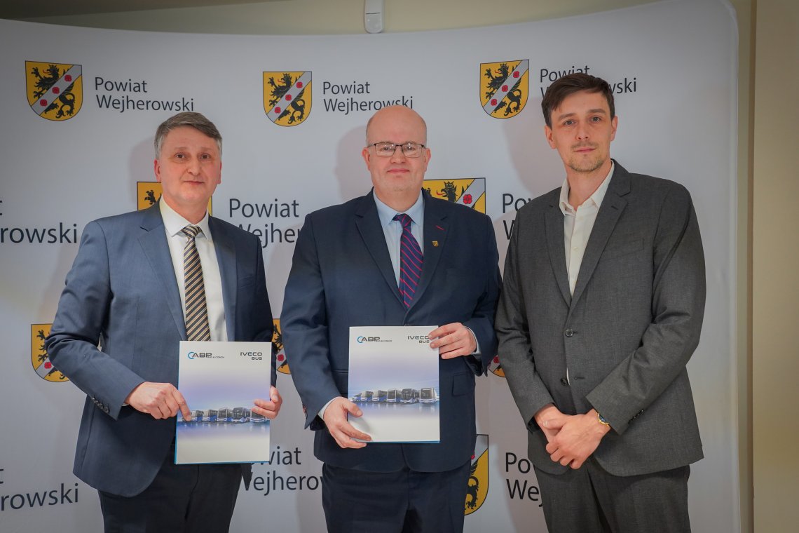 Na drogi Powiatu Wejherowskiego za kilkanaście miesięcy wyjadą nowoczesne i ekologiczne autobusy hybrydowe 