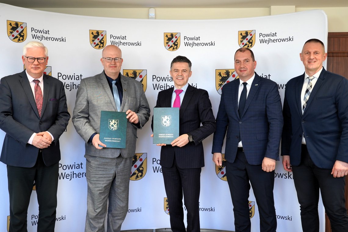 Nowe inwestycje drogowe w powiecie wejherowskim   