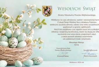 Życzenia świąteczne - Wielkanoc 2026
