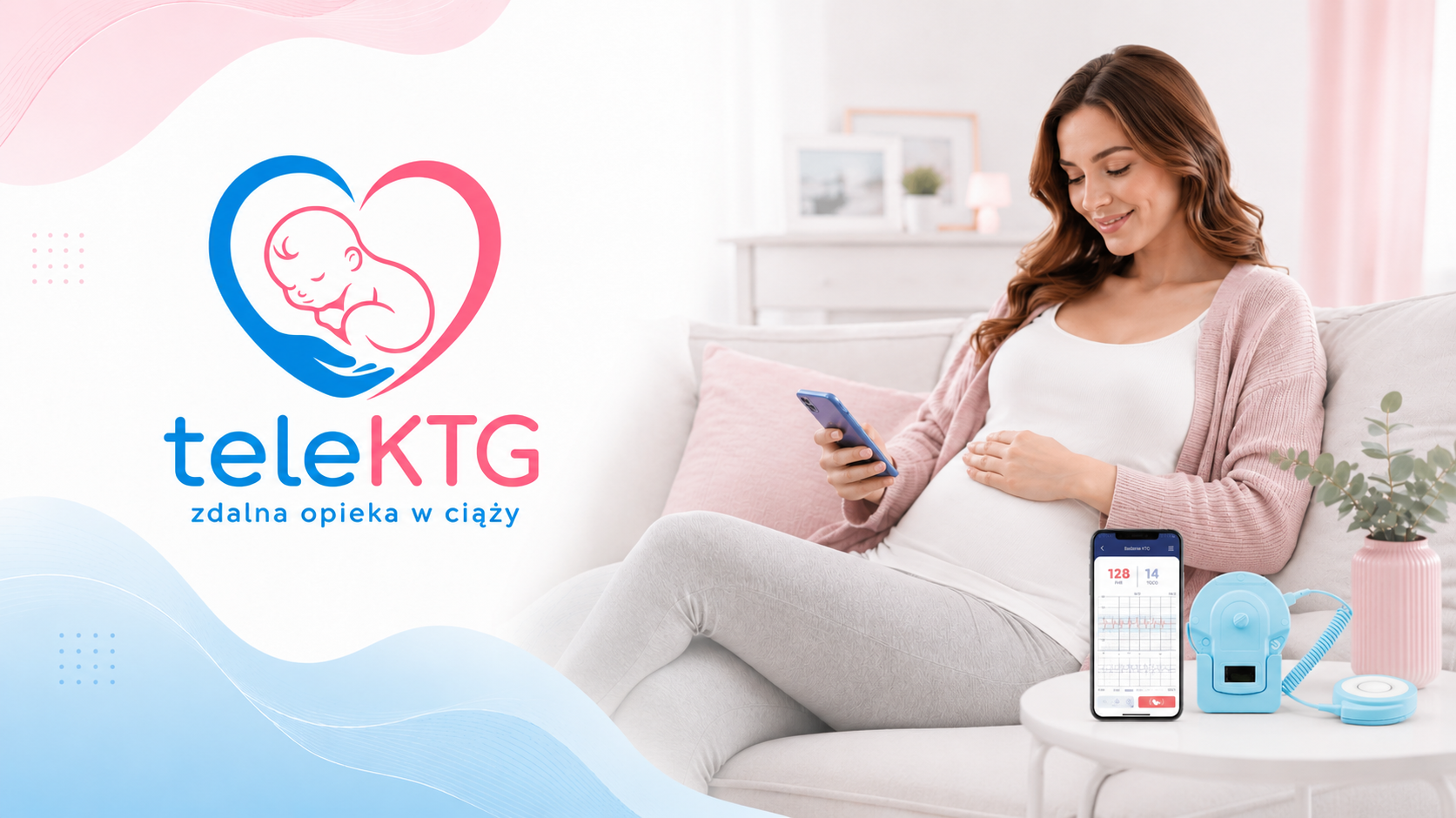 ,,Program kompleksowej zdalnej opieki dla kobiet w trzecim trymestrze ciąży’’