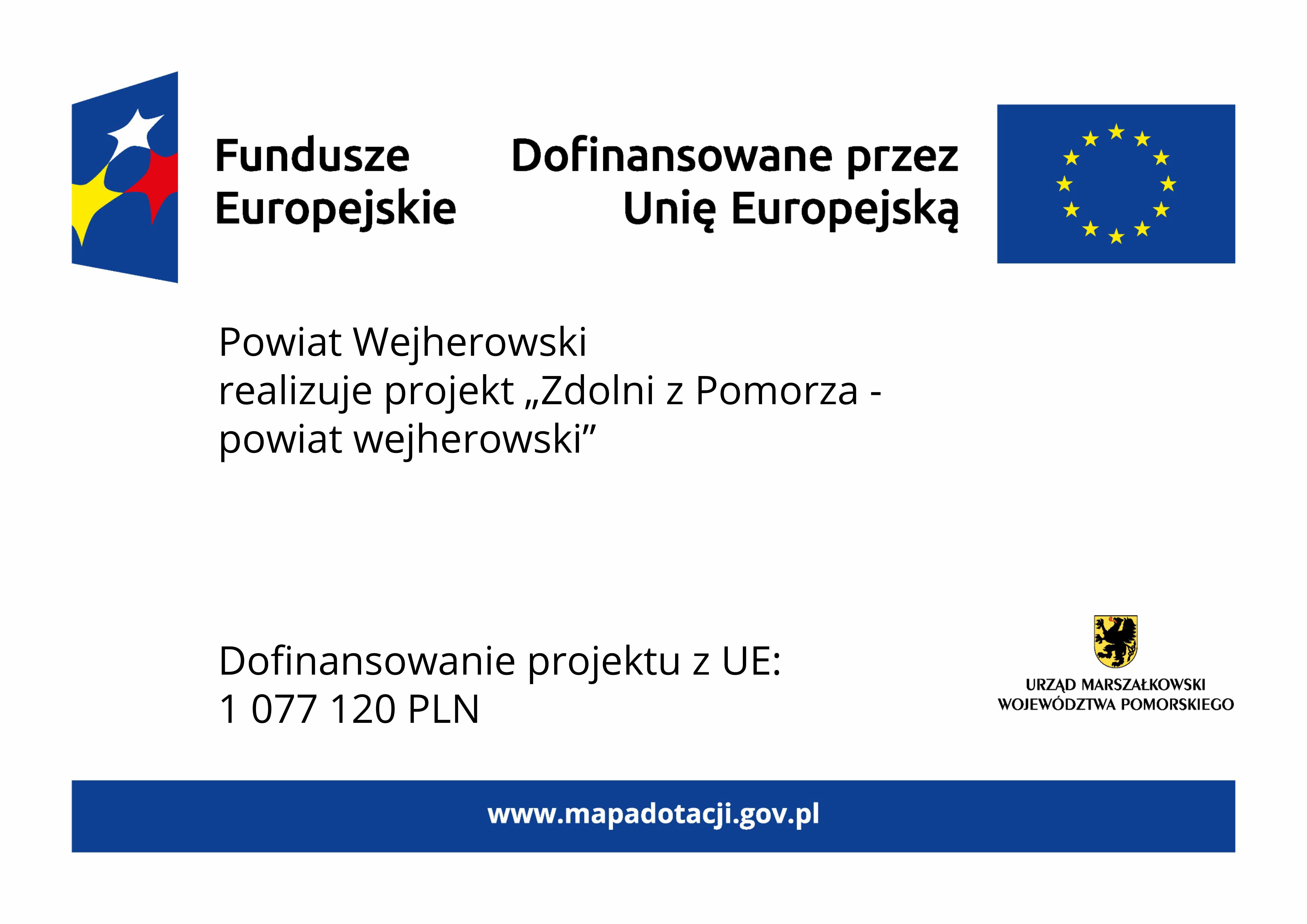  „Zdolni z Pomorza –powiat wejherowski”  